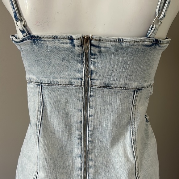 Blank NYC Light Blue Denim Dress - Picture 12 of 16